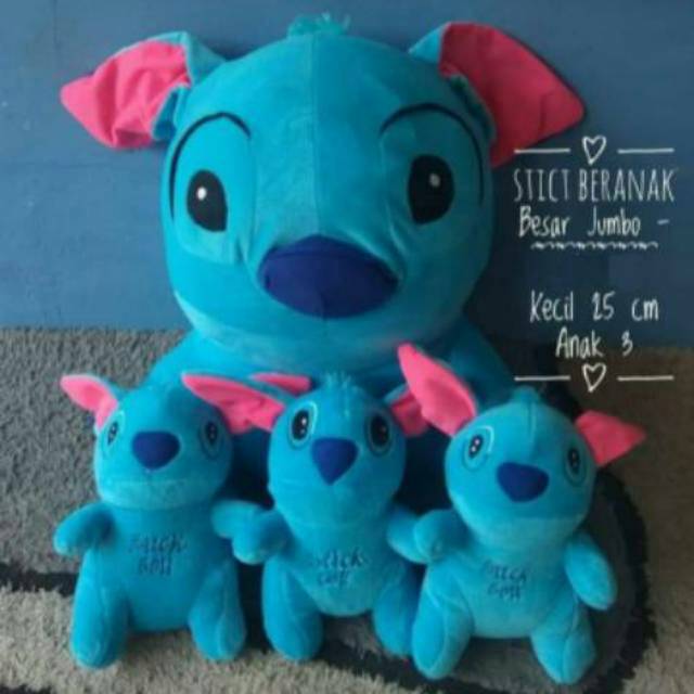 Boneka stitch beranak 3