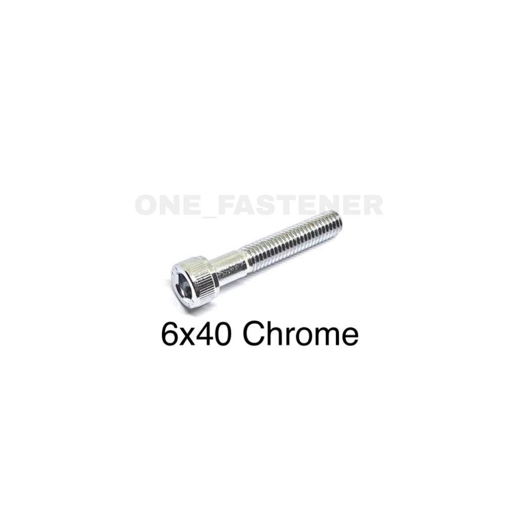 Baut L M6x40 Chrome 6mm 4cm L5 6x40 hex socket Heads cap screw