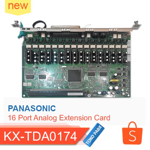 Expansion Card 16 Port Single Line Telephone Extension KX-TDA0174 Pabx Panasonic