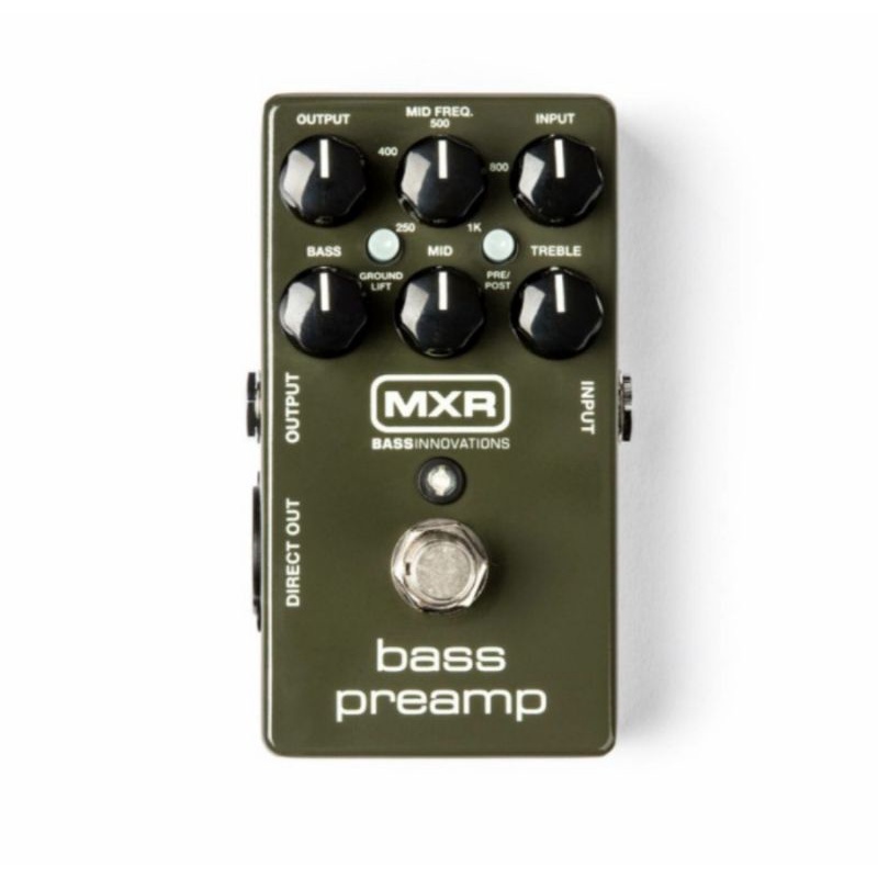 Efek Bass Jim Dunlop Effect MXR Bass Preamp M81