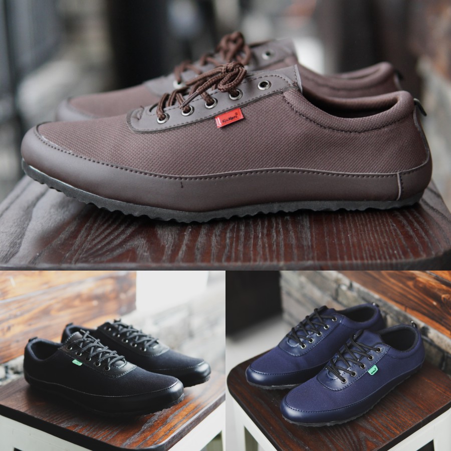 Sneakers Casual Sepatu Pria Sekolah Kickers Lethalft Sepatu Sneakers Pria Kasual Formal Murah