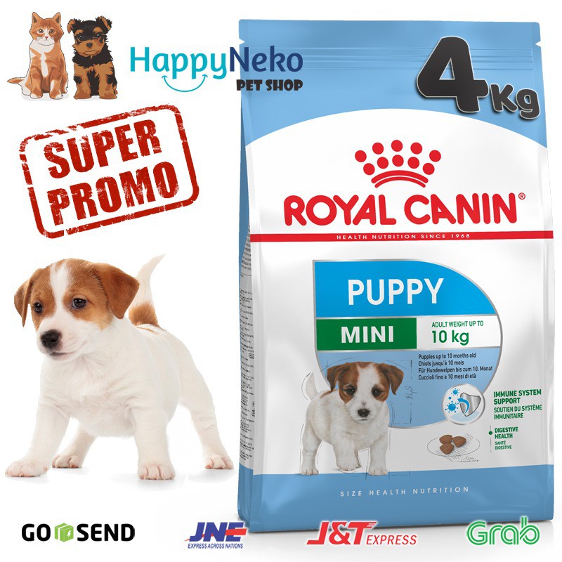 Jual ROYAL CANIN MINI PUPPY 4KG FRESH PACK MAKANAN ANAK ANJING 1-10KG