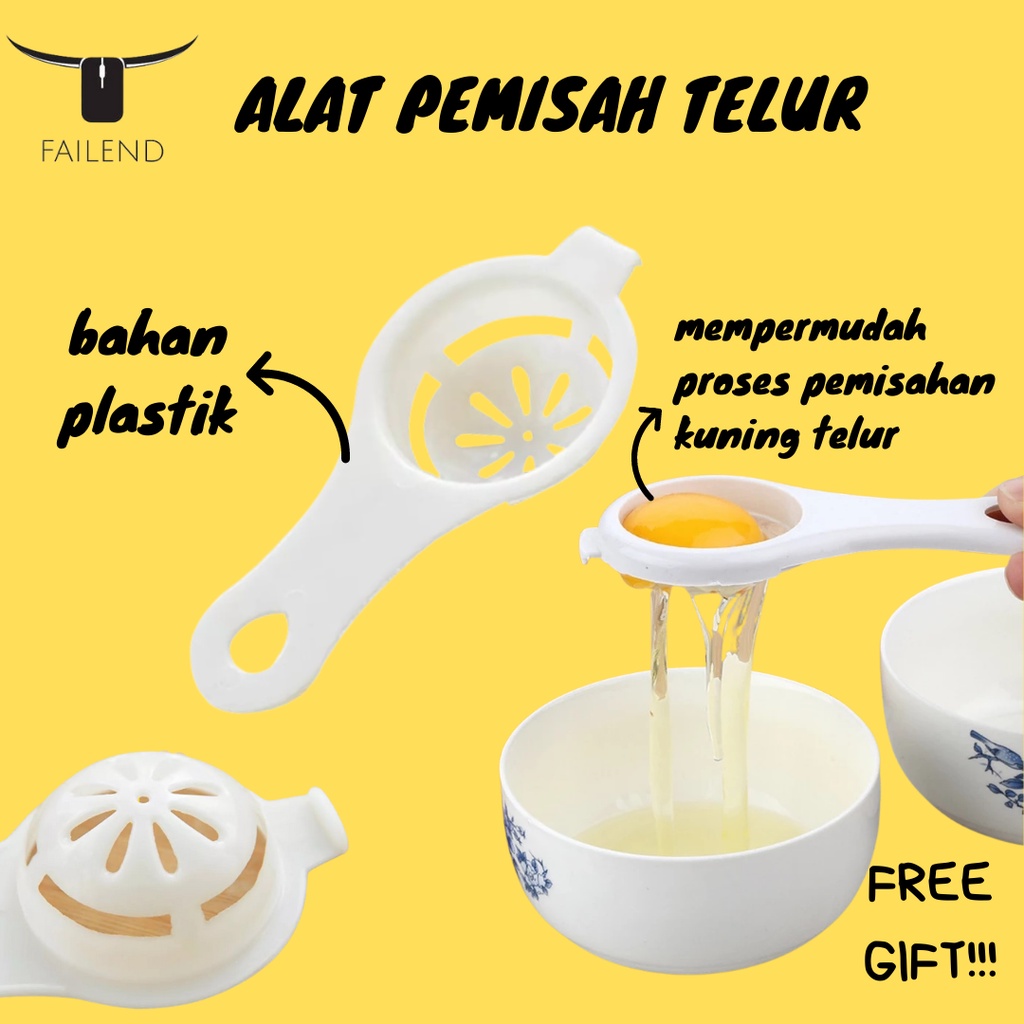 Alat Pemisah Kuning dan Putih Telur Egg White Separator