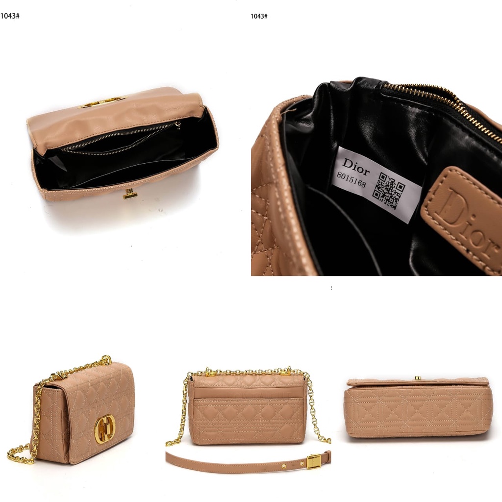 DR Caro Cannage Calfskin Bag P1043#