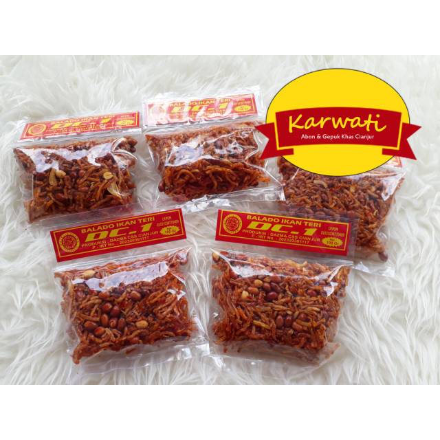 Balado Ikan Teri DC-1