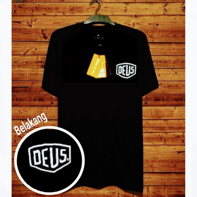 kaos distro original pria wanita / baju cewek cowok / fashion wanita DEUS