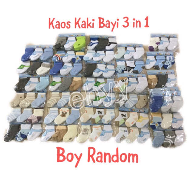 3psg Winteku /  Kandila Kaos Kaki Bayi Newborn - 1th Baby Kingdom