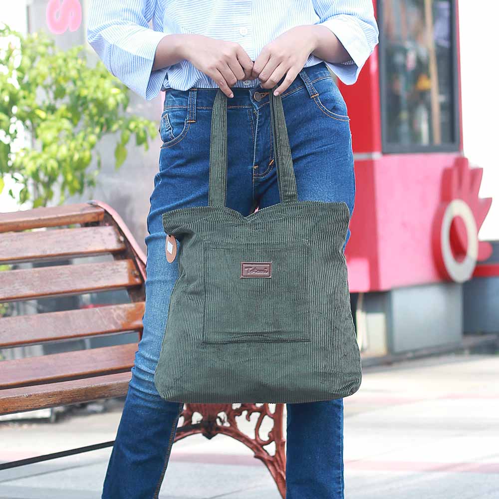 Tas Totebag Cewe Wanita Selempang Brand Totemi Motif Lokal Premium TTM 018