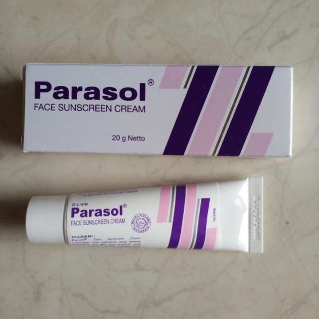 Parasol Face Sunscreen Cream Ungu - tabir surya krim