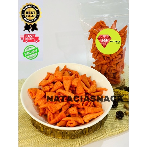 

[EKONOMIS] KERUPUK KERUCUT UDANG KERUPUK UDANG KERUPUK KERIPIK UDANG CEMILAN JAANAN SNACK