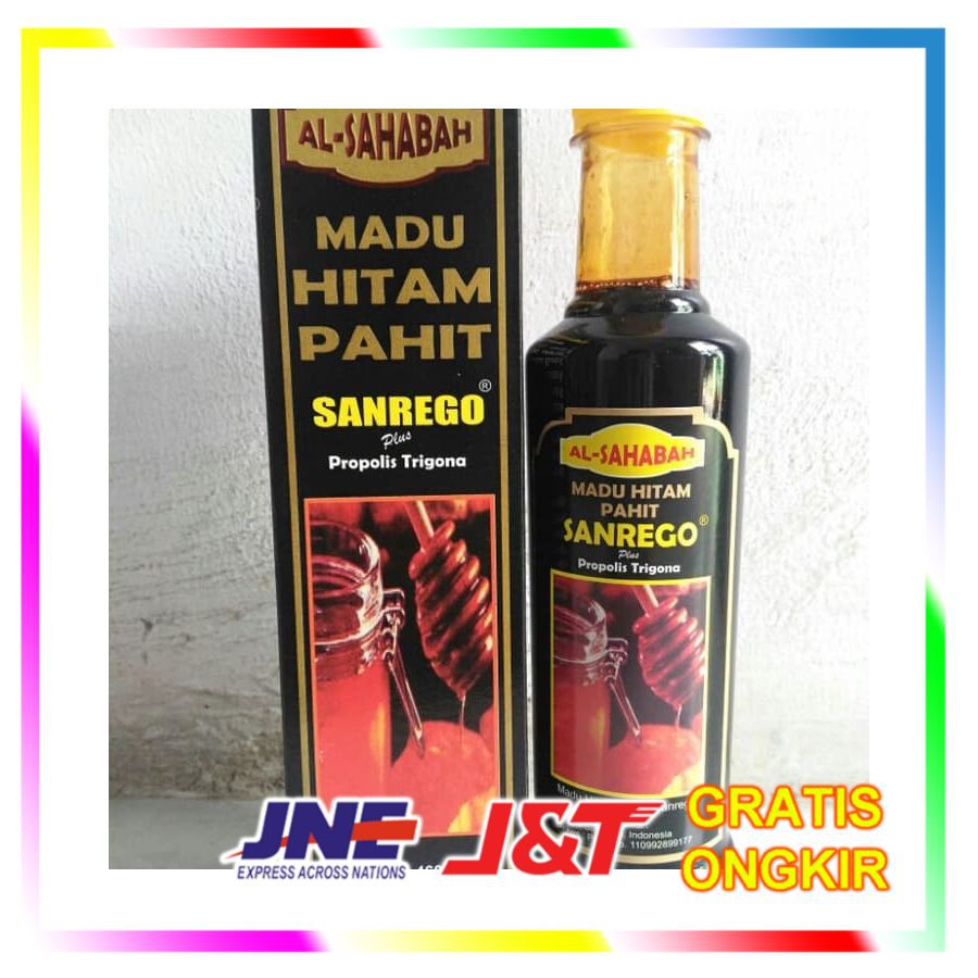 

Madu Hitam Pahit Sanrego Plus Propolis Trigona Al Sahabah