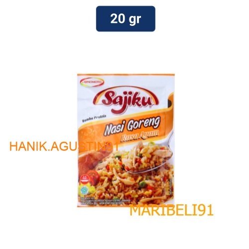 

Sajiku Nasi Goreng Ayam 20 Gr MB91