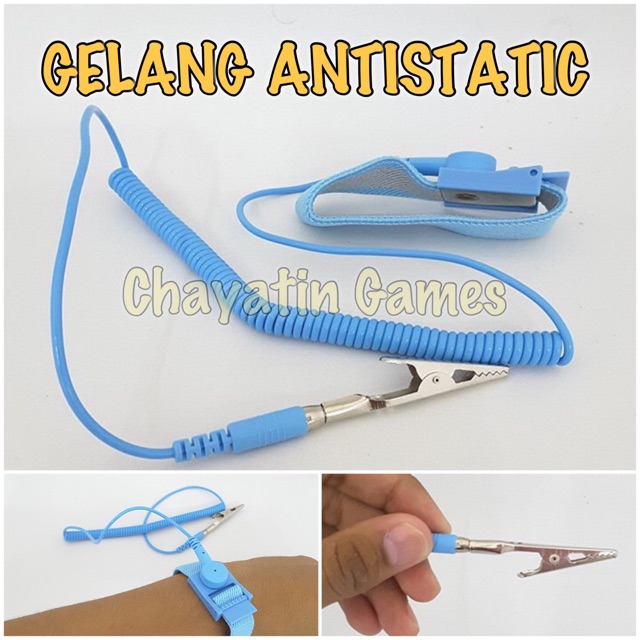 Gelang Antistatik / Antistatic Wrist / ESD Anti Statis