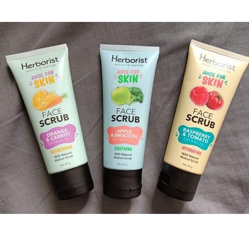 Herborist Juice For Skin Face Scrub - 60gr