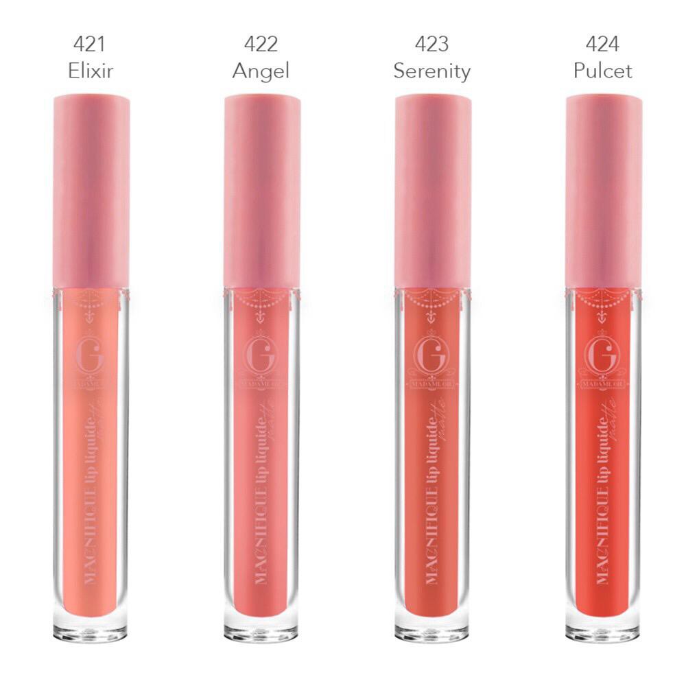 Madame Gie Magnifique Lip Liquide Matte Nude Series