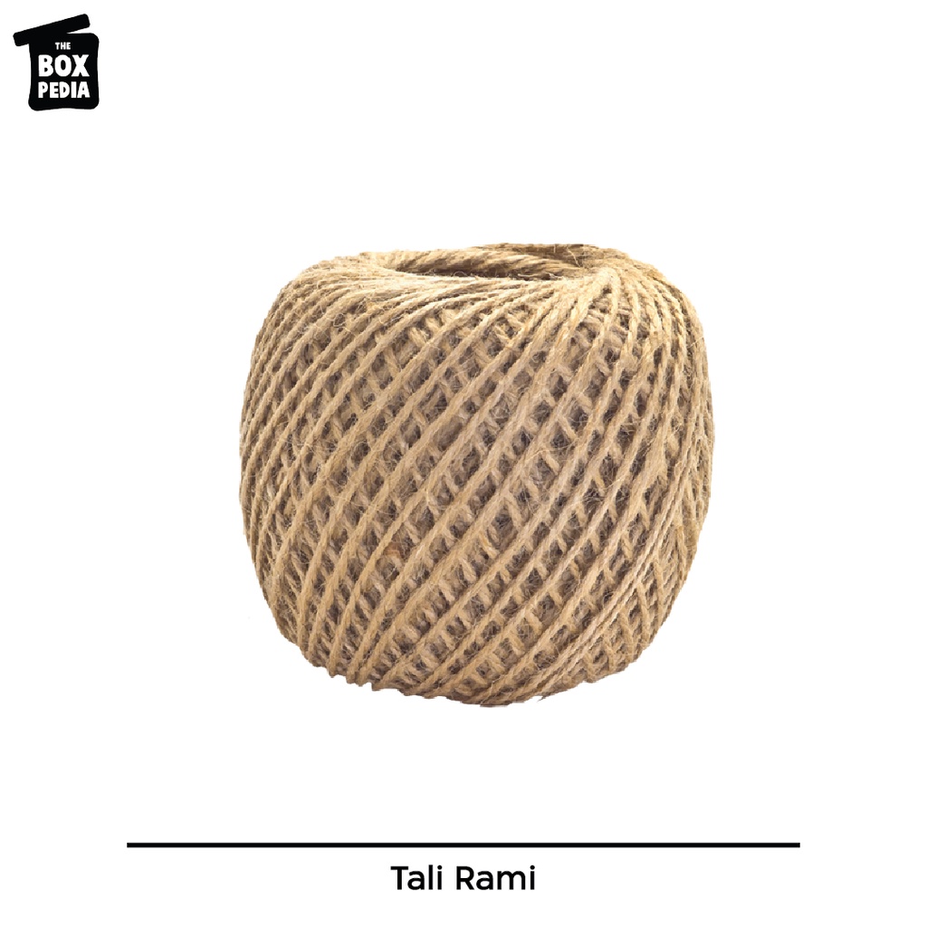 

Tali Rami ***PER METER*** Cocok Untuk Mengikat Box, Memperindah Packaging, Dll