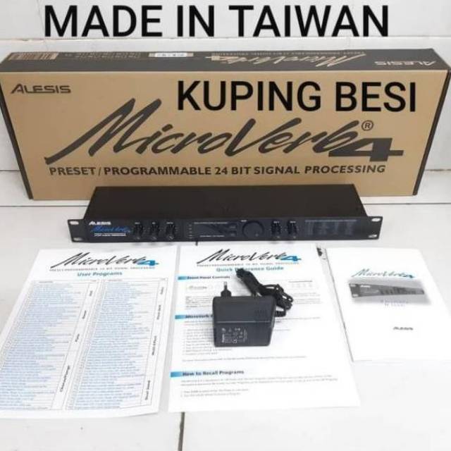 Alesis efek vocal Microverb 4 GRADE A Taiwan