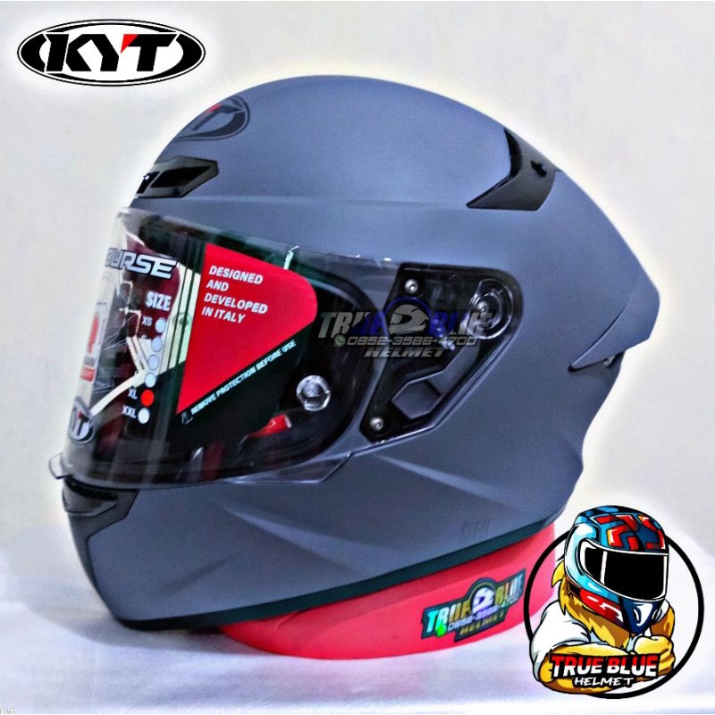 Helm KYT TT Course / KYT TTC Original (Ongkir Termurah 2Kg)-3