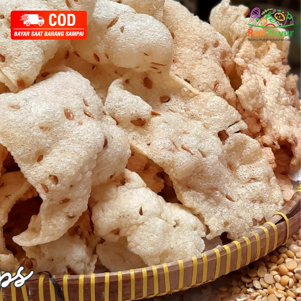 

Keripik Kerupuk Kedele Kedelai Azizah Asli Padang 250gr Cemilan Jajanan Snack Rak Sayur Padang