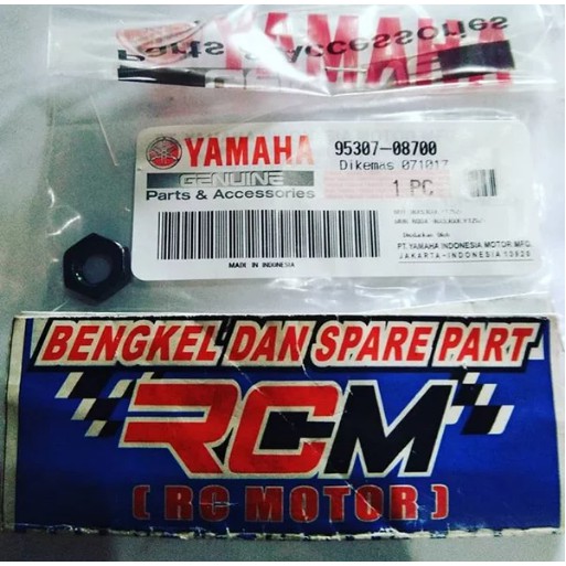 MUR NUT SPANER SETELAN STELAN RANTAI RANTE RX KING RXKING RXK ORI ORIGINAL YAMAHA YGP 95307-08700