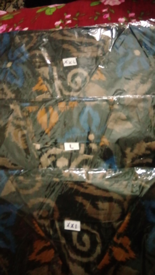 Ready Super Jumbo Batik Jumbo Couple Batik Sarimbit Gamis 3l 4l 5l 6l Seragam Pesta Multazam