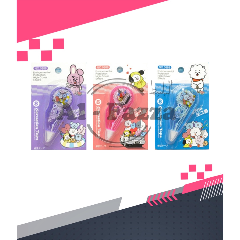 

Correction Tape BT21 | Tipe ex Kertas