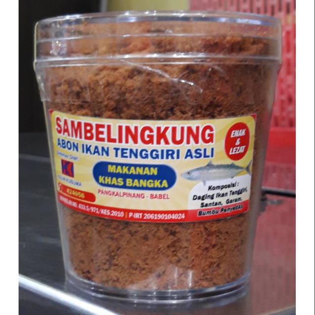 

Sambel Lingkung (Abon Ikan Tenggiri)