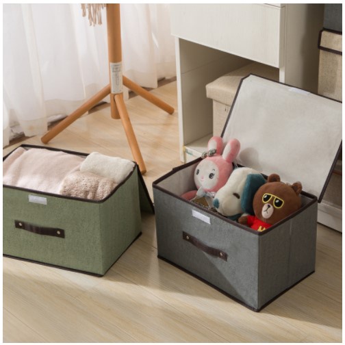 HomiHomi Tempat Penyimpanan (1pc dpt 2box) / 2 in 1 Colour Storage Box - SBS003