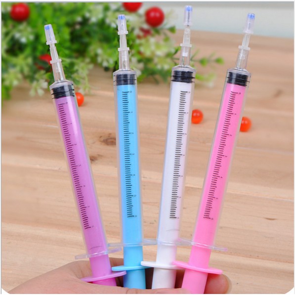 

Pulpen Suntik Unik Lucu Bentuk Suntikan Pena Tabung Suntik- APT010 - Putih