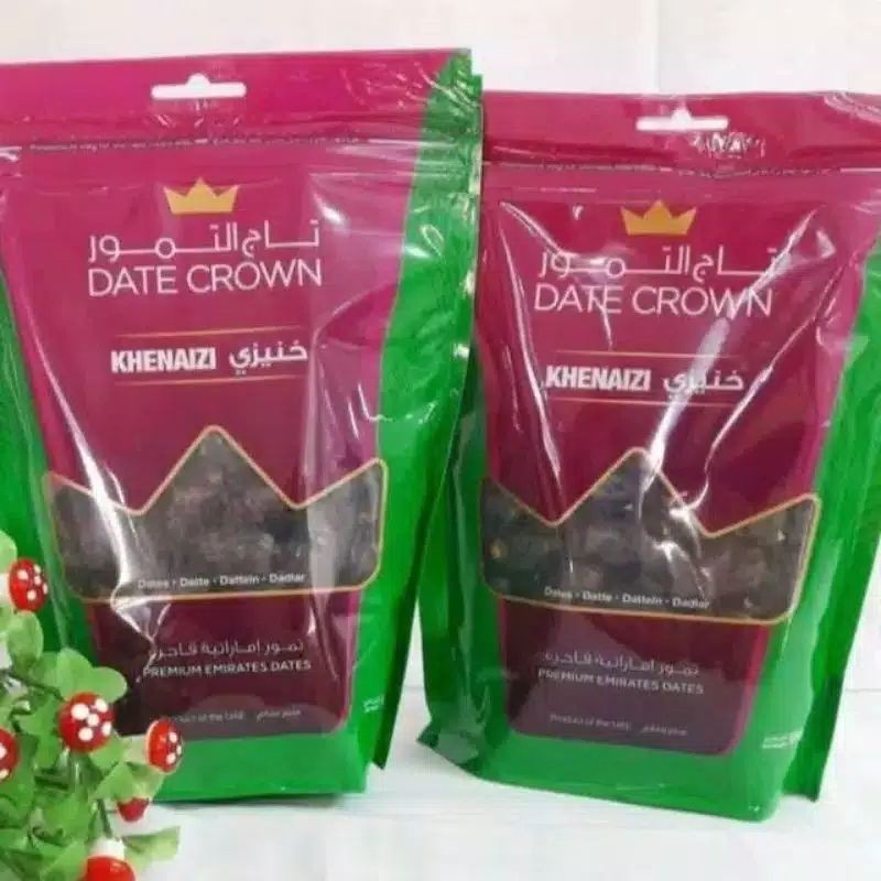 

Kurma Date Crown Khenaizi 500gr / Date Crown Khenizi 500g / dc khenaizi / Oleholeh haji dan Umroh