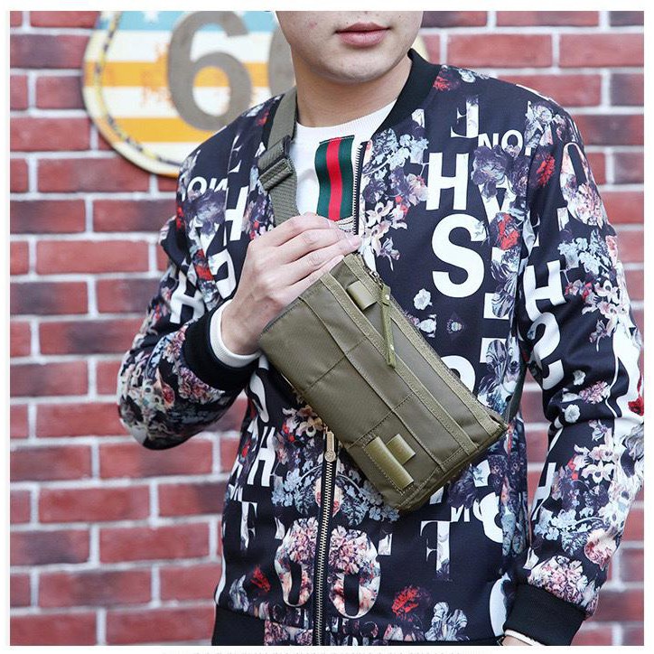 Tas Selempang Pria Tas Pinggang Waistbag HS 1596