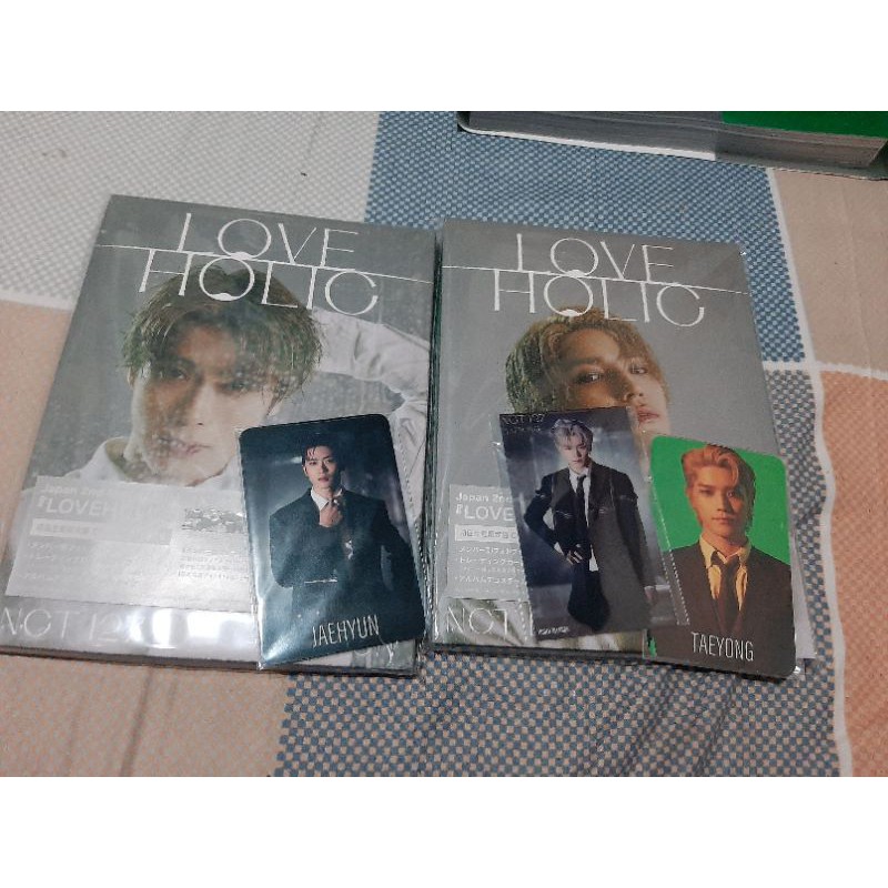 [baca deskripsi] jaehyun taeyong loveholic album photocard pc