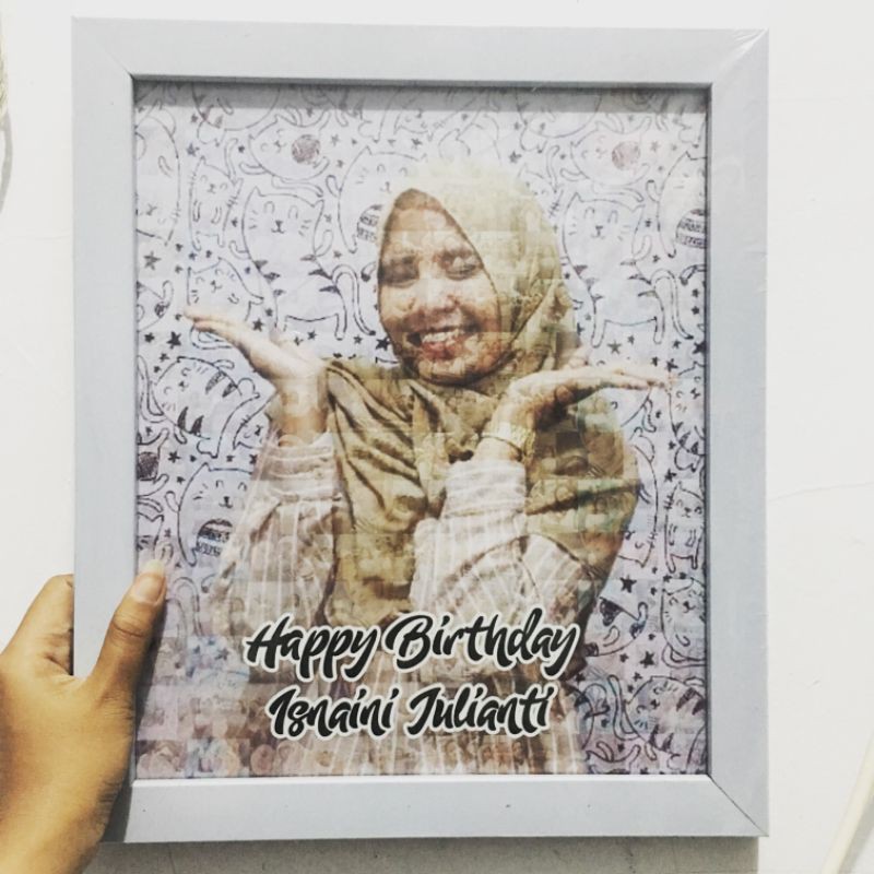 foto mozaik hadiah murah