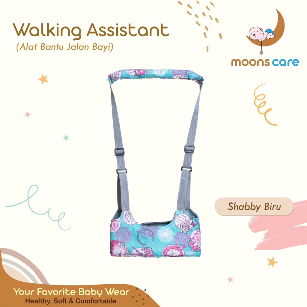 [BOUNCER BAYI INDONESIA] Walking Assistant Moons Care (Alat Bantu Jalan Bayi) Walking Assistant bayi anak safety