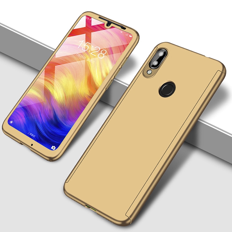 Casing Hard PC + Tempered Glass Full Body untuk Xiaomi Mi 8 Lite Mi 9 A2 Lite