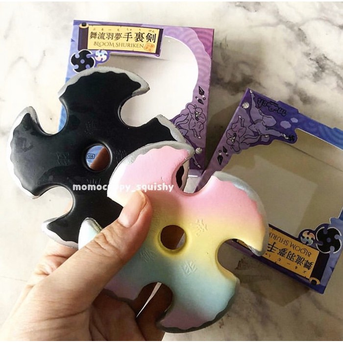 SQUISHY LICENSED shuriken by ibloom ( slow soft ORI JAPAN)