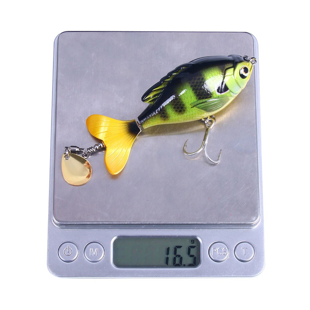 Hengjia 1pc Umpan Pancing Bentuk Ikan Kecil 9.5cm 16.5g