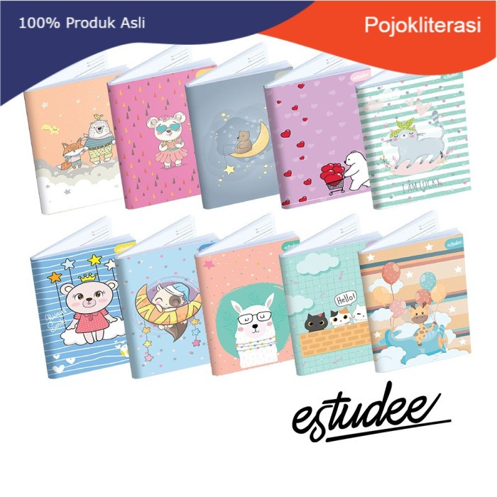 

Sale!!! Buku Tulis Estudee F B5 Fancy Pastel Isi 10 (Gbts) Hot Sale