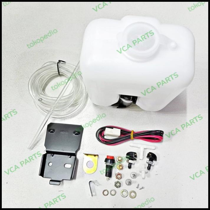 Tabung Air Wiper, Mobil Komplit Dinamo Washer 12V Universal
