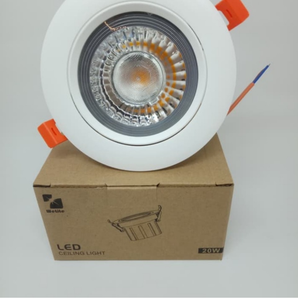 Downlight COB LED 20w 20 watt 20watt ceiling light spotlight inbow tanam