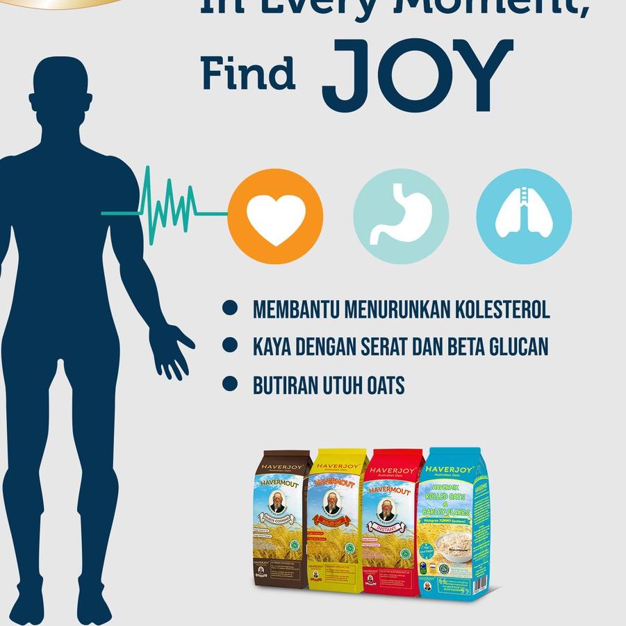 

PROMOSI !! 9.9 Havermix Instant Oats & Choco Chips 500 g [KODE 916]
