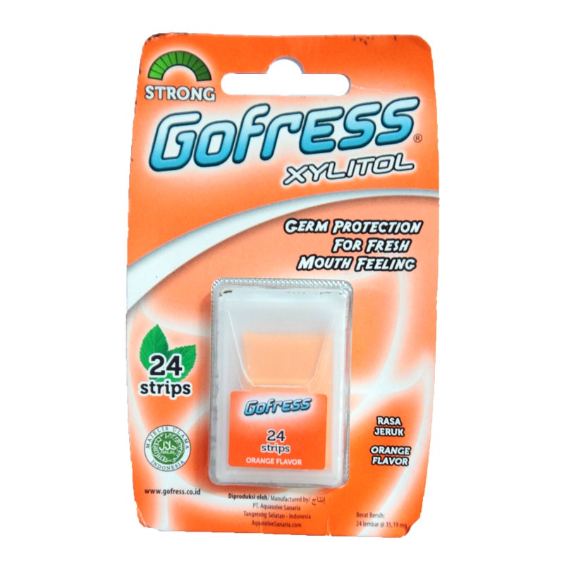 Go Fresh Permen Orange 24Pcs