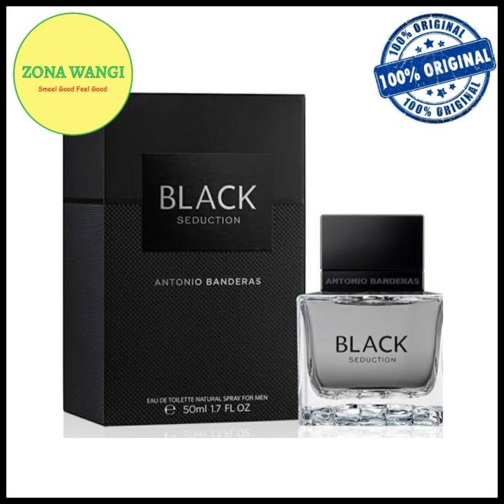 Parfum Original - Antonio Banderas Seduction In Black Man Diskon