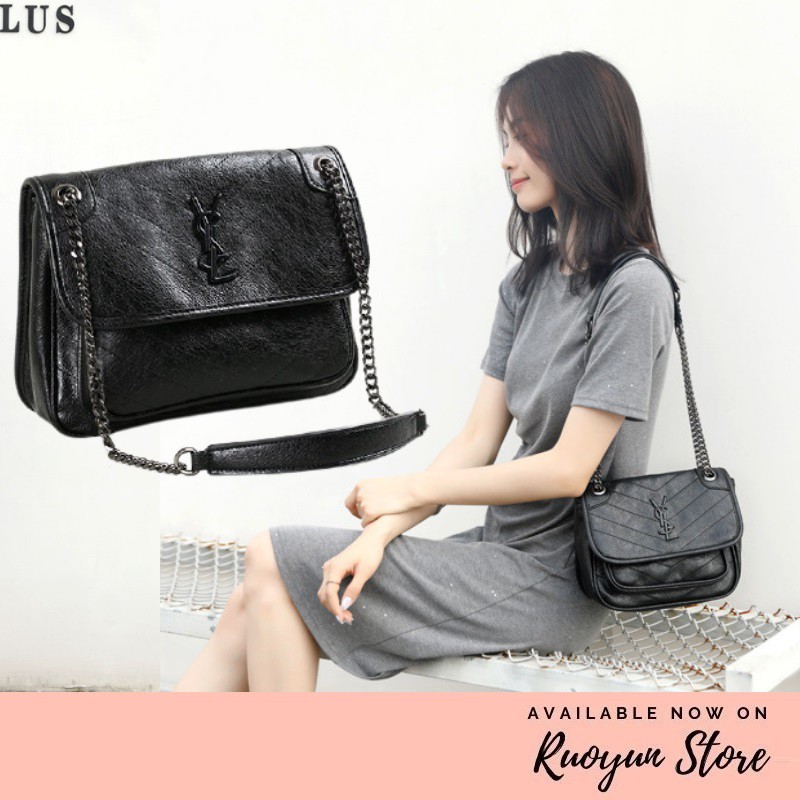 RYX - YS Quilted Tas Selempang Messenger Wanita Fashion Casual - Ori Import