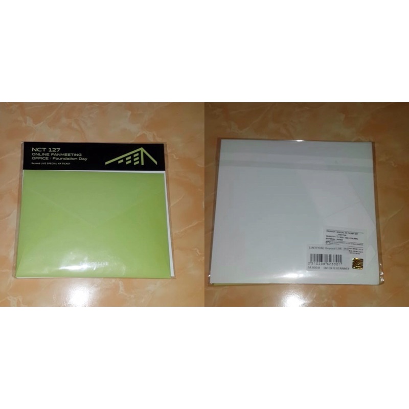 NCT 127 JAEHYUN AR TICKET SEALED