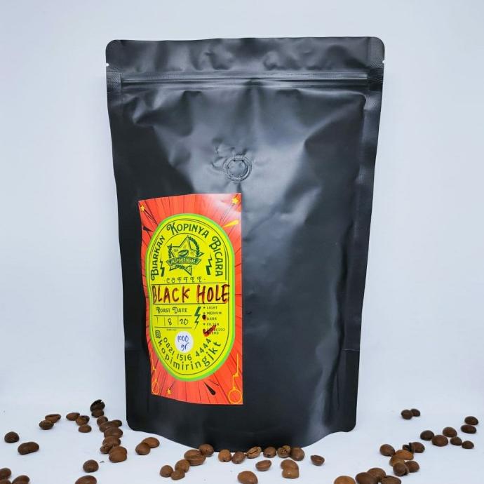 

[COD] Espresso Blend 'BLACK HOLE' / Arabika 50:50 Robusta / 500gr - 1kg Biji [COD]