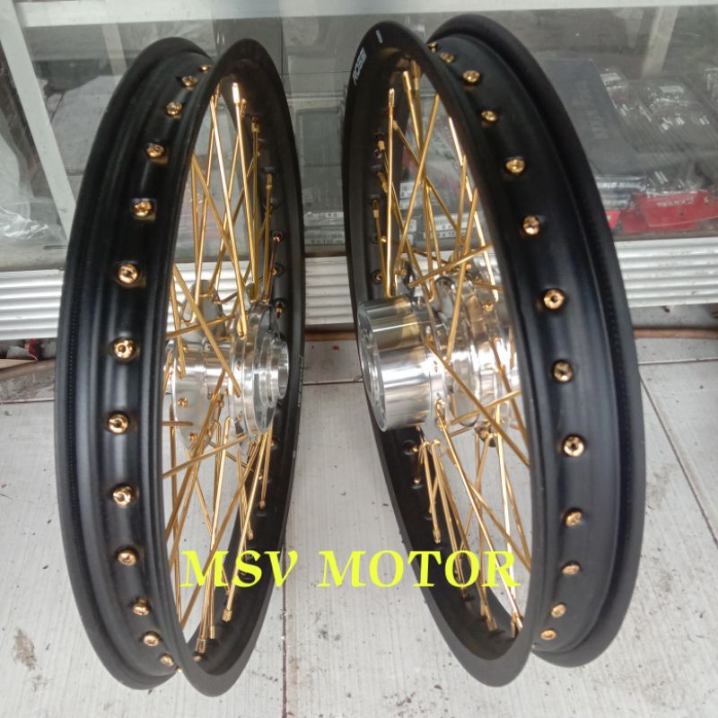 VELG SUPRA X 125 DOBEL CAKRAM RING 17/160/185