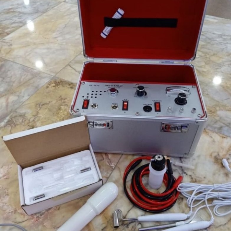Alat Facial 4in1 / Galvanik / Spray / Hf / Vacum / Mesin Facial 4 Fungsi