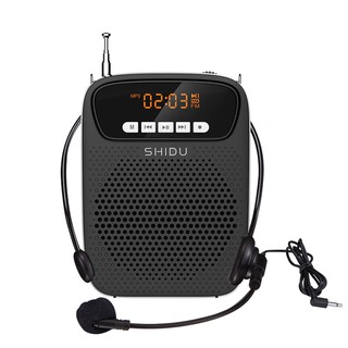 CBR99 - SHIDU S278 Multifunction Voice Amplifier Portable FM Radio Speaker