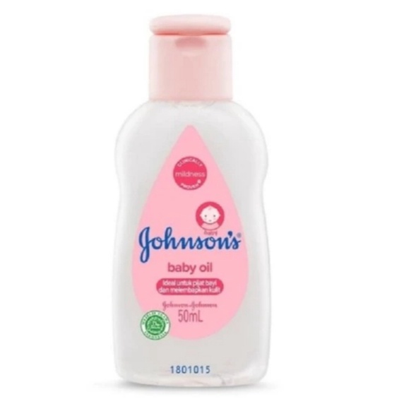 Johnsons Baby Oil 50ml - Johnson Baby Oil Minyak Bayi